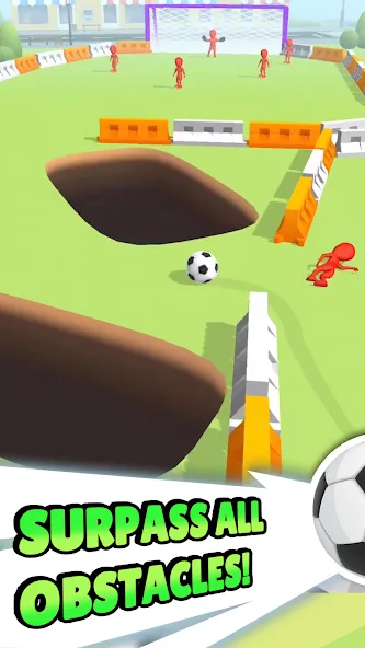 Crazy Kick! Fun Football game  [МОД Unlimited Money] Screenshot 4