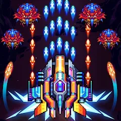 Скачать взлом Galaxiga Arcade Shooting Game (Галаксига)  [МОД Все открыто] - последняя версия apk на Андроид