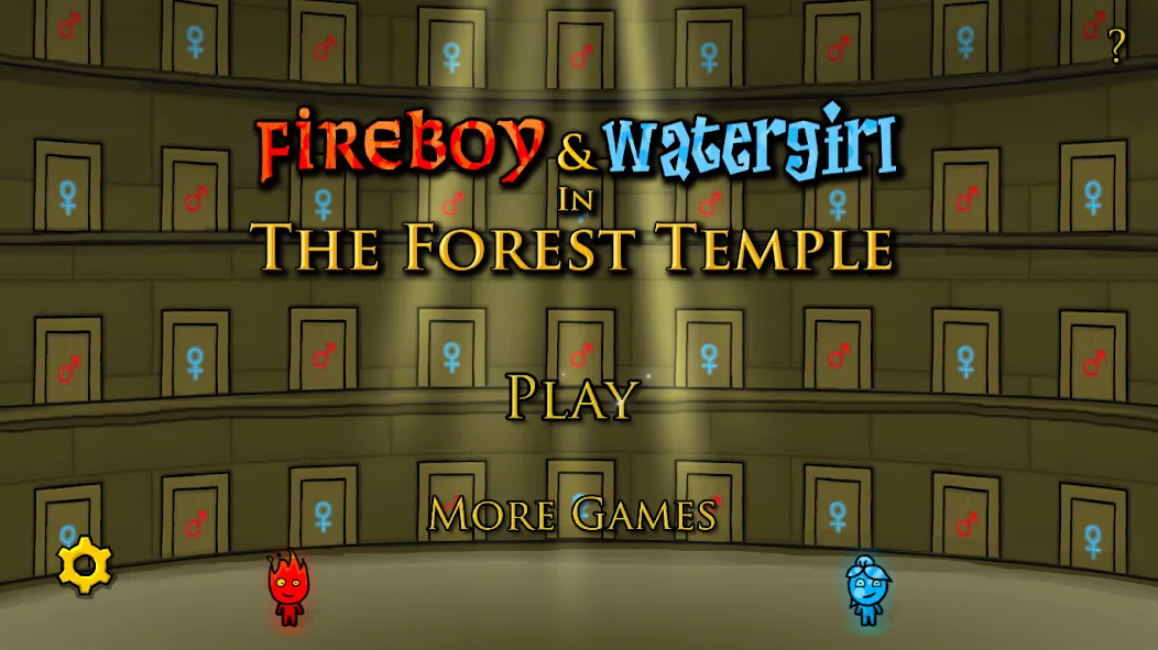 Fireboy & Watergirl: Forest  [МОД Бесконечные монеты] Screenshot 1