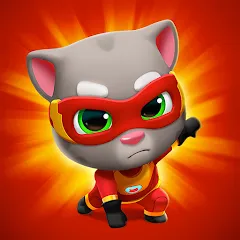 Взлом Talking Tom Hero Dash  [МОД Много монет] - стабильная версия apk на Андроид