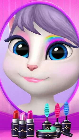 My Talking Angela  [МОД Все открыто] Screenshot 2