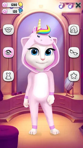 My Talking Angela  [МОД Все открыто] Screenshot 4