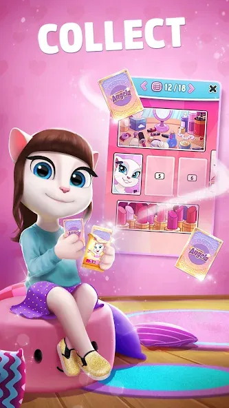 My Talking Angela  [МОД Все открыто] Screenshot 5