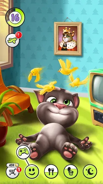 My Talking Tom  [МОД Mega Pack] Screenshot 1