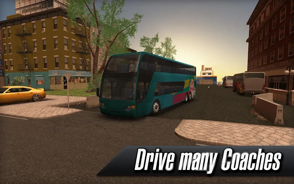 Coach Bus Simulator (Коуч Бас Симулятор)  [МОД Mega Pack] Screenshot 3