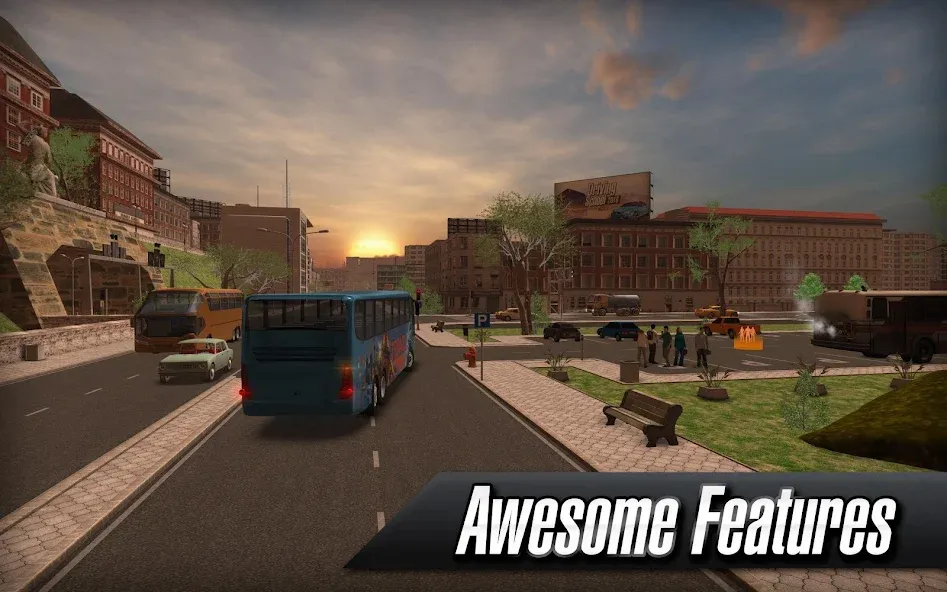 Coach Bus Simulator (Коуч Бас Симулятор)  [МОД Mega Pack] Screenshot 5