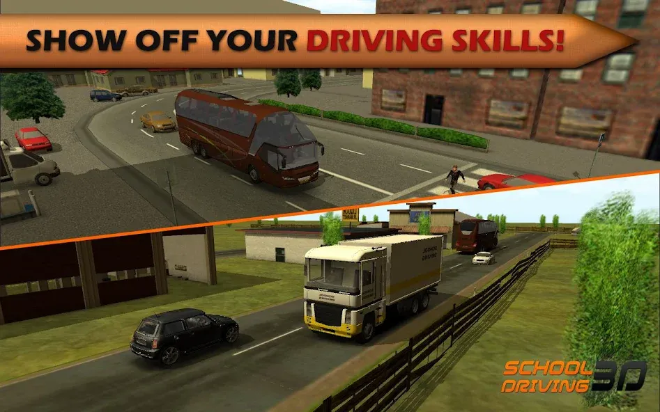 School Driving 3D (Скул Драйвинг 3Д)  [МОД Mega Pack] Screenshot 5