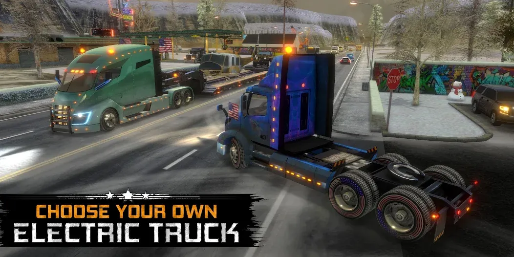 Truck Simulator USA Revolution (Трак Симулятор США Революция)  [МОД Меню] Screenshot 4