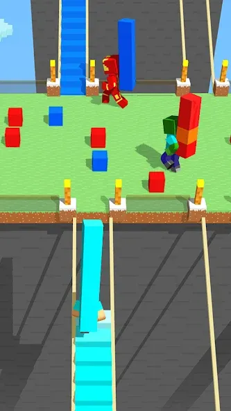 Craft Bridge Race (Крафт Бридж Рейс)  [МОД Mega Pack] Screenshot 5