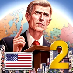 Скачать взломанную MA 2 – President Simulator  [МОД Меню] - стабильная версия apk на Андроид