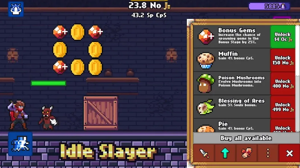 Idle Slayer (Айдл Слэер)  [МОД Menu] Screenshot 4