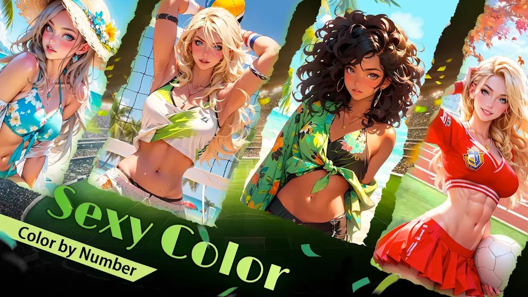 Adult Sexy Coloring Games  [МОД Unlimited Money] Screenshot 3