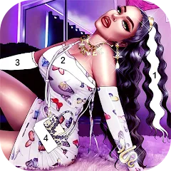 Скачать взломанную Fun Color:Happy Coloring games  [МОД Бесконечные монеты] - последняя версия apk на Андроид