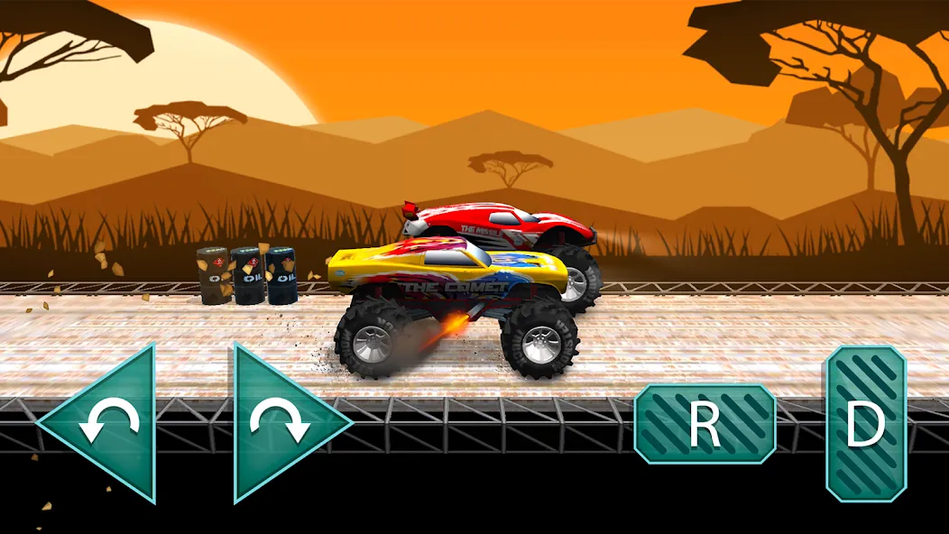 Monster truck: Extreme racing  [МОД Menu] Screenshot 4