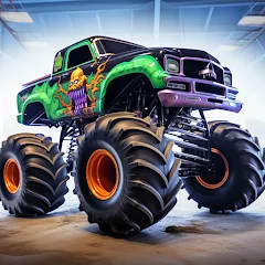 Скачать взлом Monster truck: Extreme racing  [МОД Menu] - последняя версия apk на Андроид