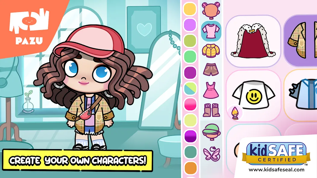 Avatar Maker Dress up for kids  [МОД Все открыто] Screenshot 1