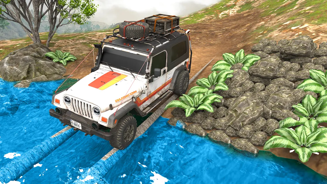 Offroad 4x4 Jeep Driving Game  [МОД Много монет] Screenshot 5