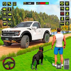 Скачать взломанную Offroad 4x4 Jeep Driving Game  [МОД Много монет] - стабильная версия apk на Андроид