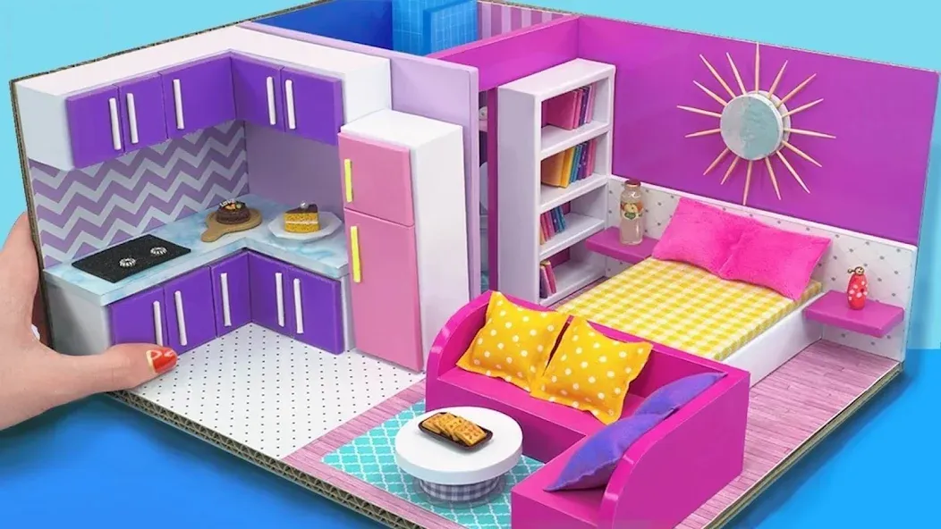 Girl Doll House Design Games (Дизайнерские игры для девочек Домик для кукол)  [МОД Unlocked] Screenshot 5