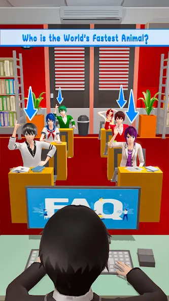 Anime School Teacher Simulator  [МОД Все открыто] Screenshot 5