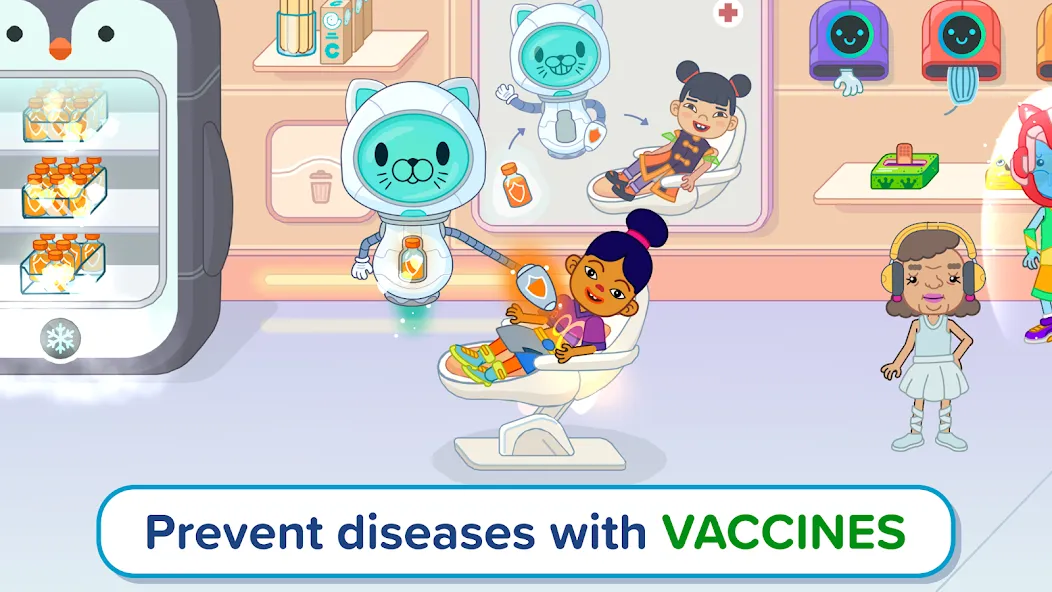 Pepi Hospital 2: Flu Clinic (Пепи Хоспитал 2)  [МОД Unlocked] Screenshot 4