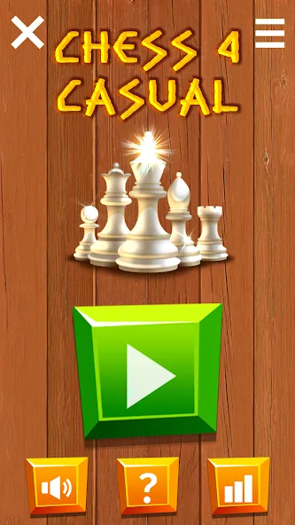 Chess 4 Casual - 1 or 2-player (Шахматы 4 для любителей)  [МОД Много денег] Screenshot 1