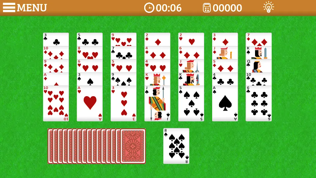 Golf Solitaire Multi CardsGame (Гольф Солитер Мульти КардсГейм)  [МОД Unlimited Money] Screenshot 2