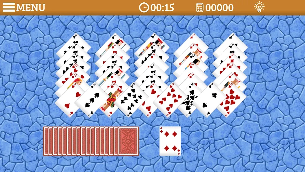 Golf Solitaire Multi CardsGame (Гольф Солитер Мульти КардсГейм)  [МОД Unlimited Money] Screenshot 3