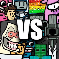 Взломанная Cartoon Battle  [МОД Unlimited Money] - полная версия apk на Андроид