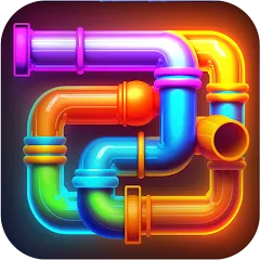 Скачать взлом Pipe Puzzle Connect (Пайп Пазл Коннект)  [МОД Unlocked] - полная версия apk на Андроид