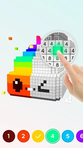 Pixel.ly 3D  [МОД Много монет] Screenshot 2
