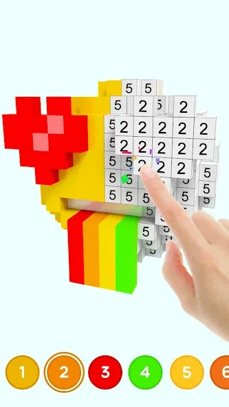 Pixel.ly 3D  [МОД Много монет] Screenshot 3