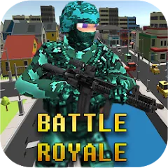 Взлом Pixel Combat: Battle Royale (Пиксельный бой)  [МОД Mega Pack] - последняя версия apk на Андроид