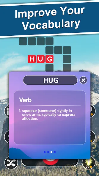 Word Cross: Crossy Word Search (Уорд Кросс)  [МОД Бесконечные монеты] Screenshot 4