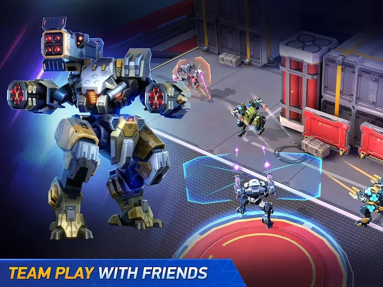 Mech Arena - Shooting Game (Мех Арена)  [МОД Unlocked] Screenshot 5