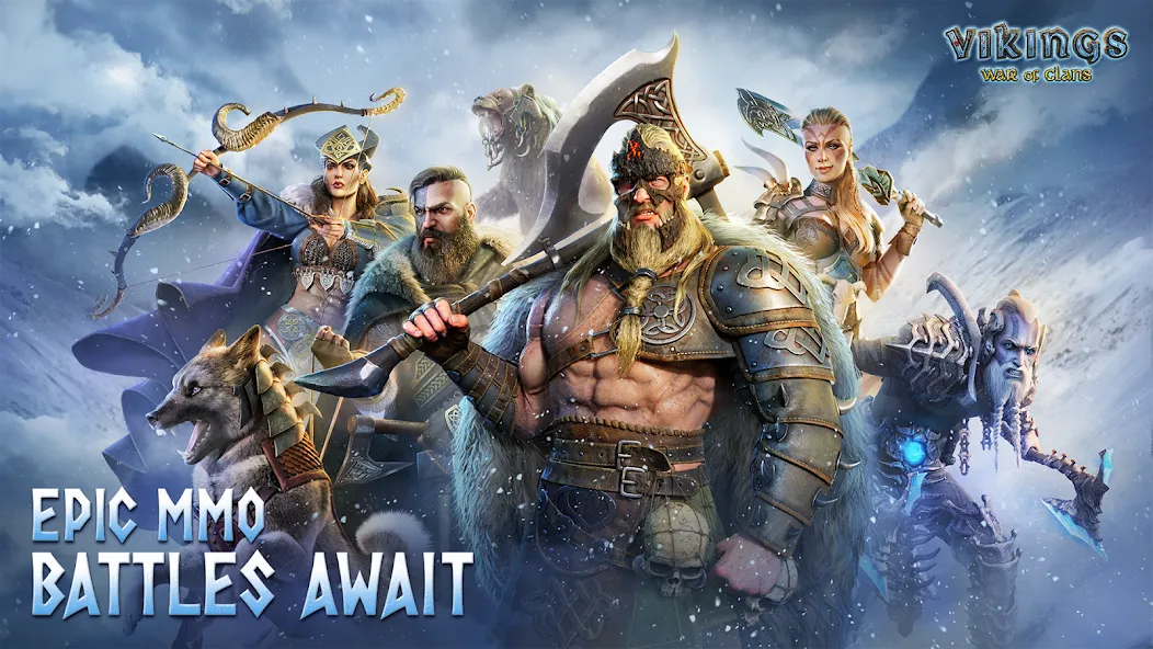 Vikings: War of Clans (Викинги)  [МОД Unlocked] Screenshot 4