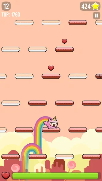 Happy Hop: Kawaii Jump (Хэппи Хоп)  [МОД Unlocked] Screenshot 2