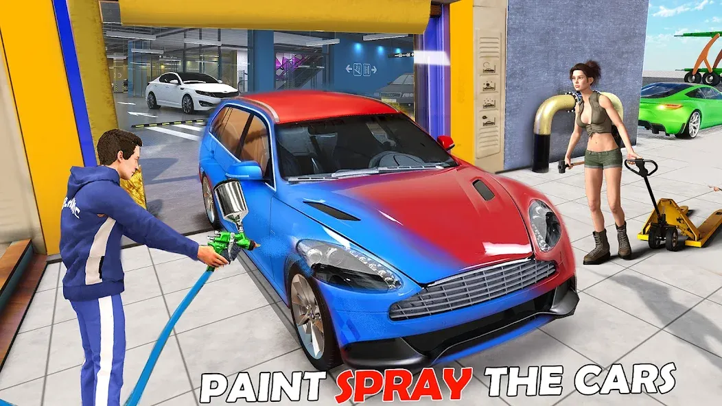 Car Dealership Car Saler (Драйвинг Скул Сити Кар Геймс)  [МОД Все открыто] Screenshot 5