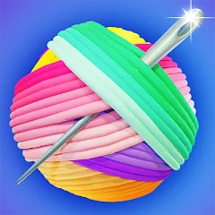 Взлом Cross Stitch Coloring Mandala (Кроссстиль раскрашивание мандала)  [МОД Unlimited Money] - полная версия apk на Андроид