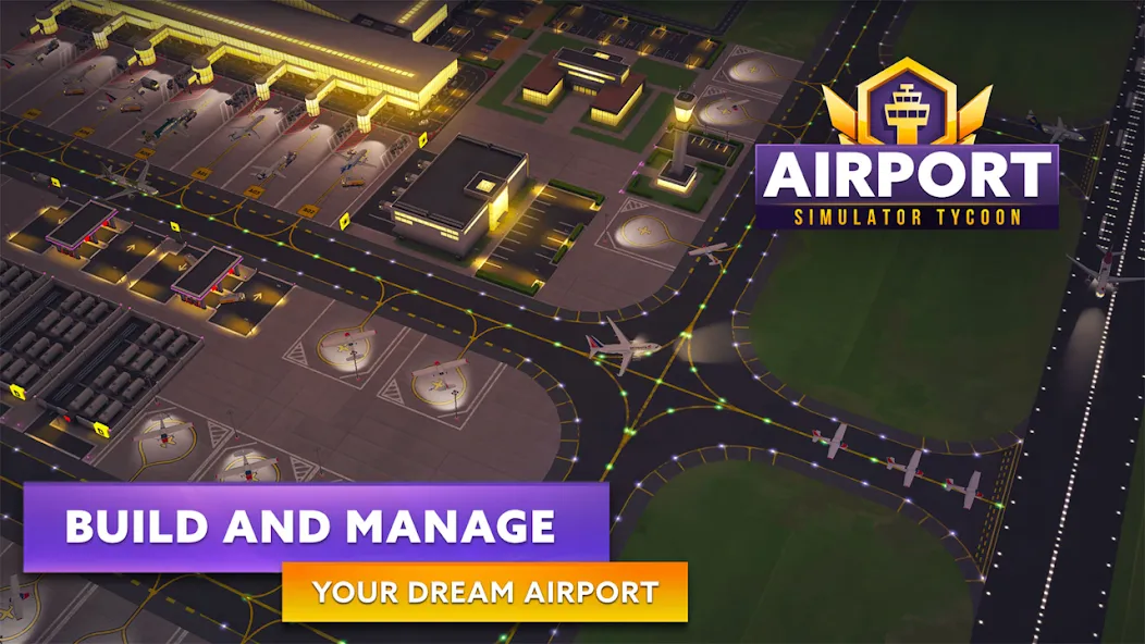 Airport Simulator: Tycoon Inc. (Эйрпорт Симулятор)  [МОД Много монет] Screenshot 2