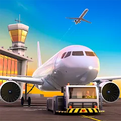 Скачать взломанную Airport Simulator: Tycoon Inc. (Эйрпорт Симулятор)  [МОД Много монет] - стабильная версия apk на Андроид