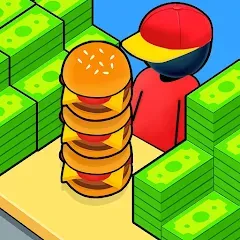 Скачать взломанную My Burger Shop: Burger Games (Май Бургер Шоп Игры)  [МОД Много денег] - последняя версия apk на Андроид