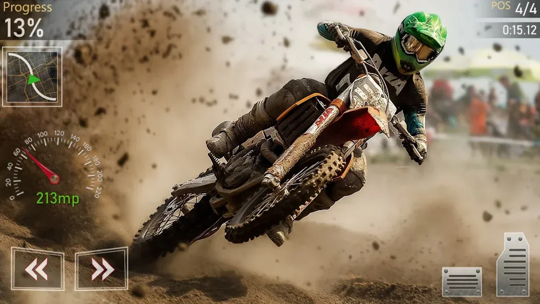 Motocross MX Dirt Bike Games  [МОД Много денег] Screenshot 2