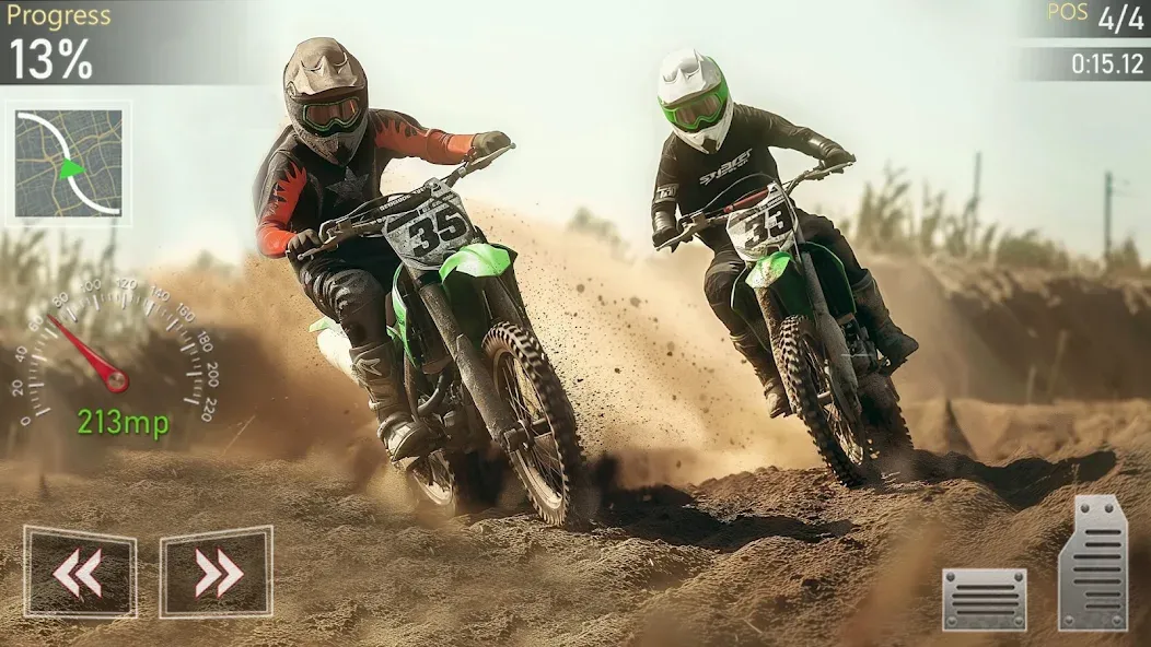 Motocross MX Dirt Bike Games  [МОД Много денег] Screenshot 4
