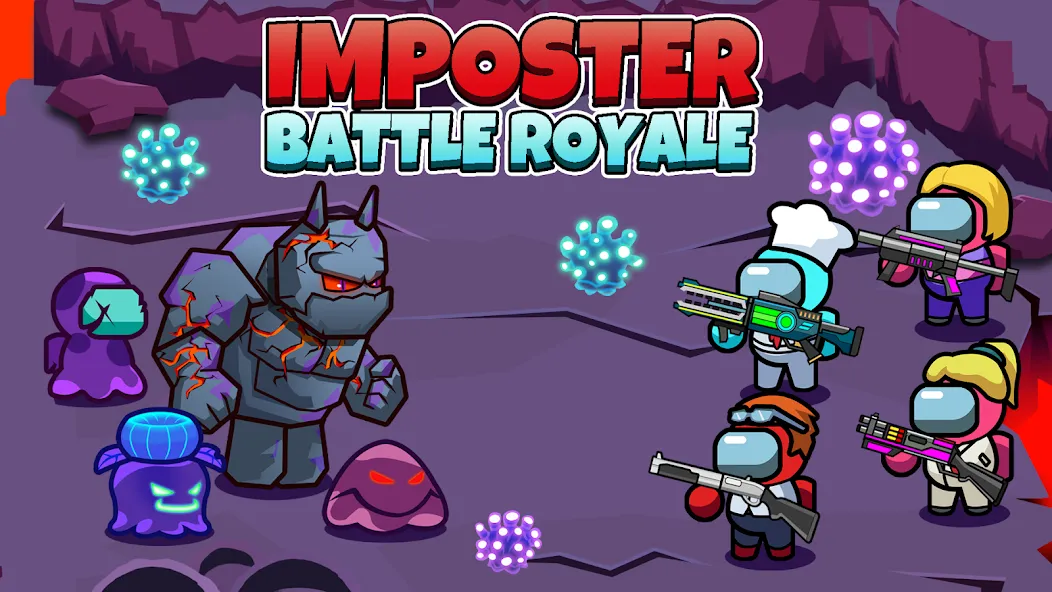 Imposter Battle Royale (Импостер Батл Рояль)  [МОД Бесконечные монеты] Screenshot 3