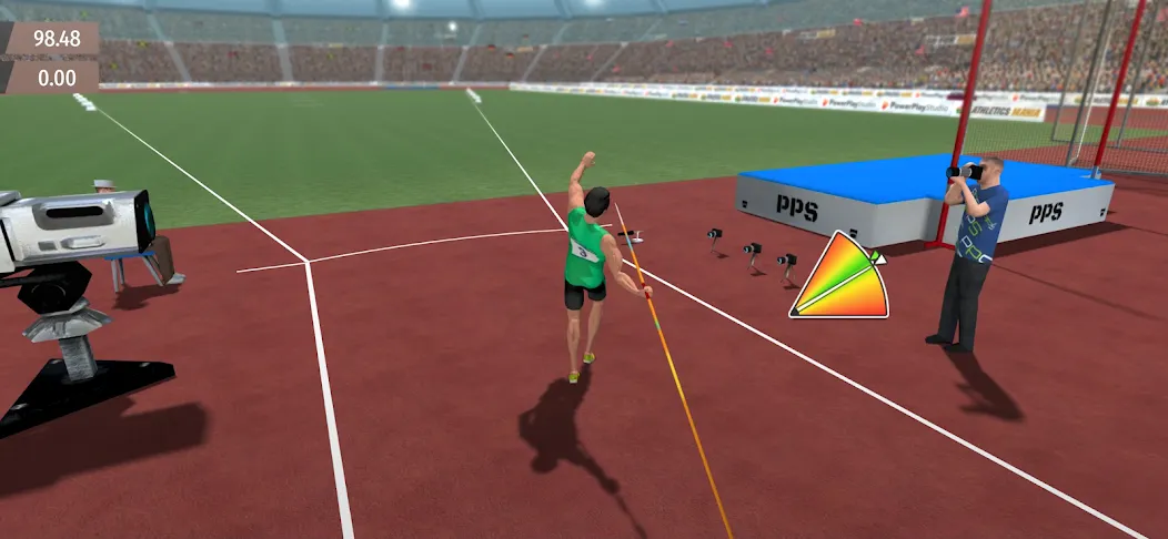 Athletics Mania: Track & Field (Атлетика Мания)  [МОД Бесконечные деньги] Screenshot 1