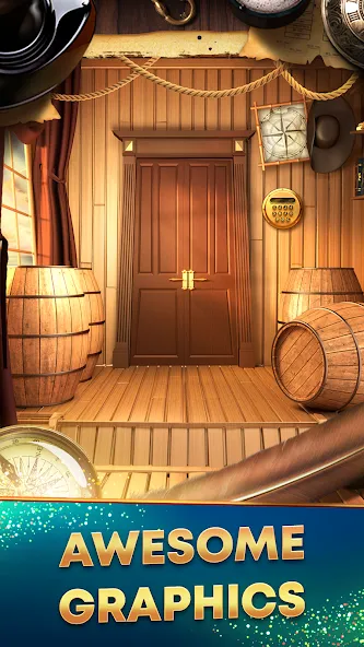 Puzzle 100 Doors - Room escape  [МОД Menu] Screenshot 3