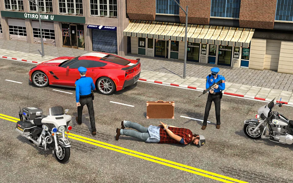 City Police Car Driving Games  [МОД Mega Pack] Screenshot 2