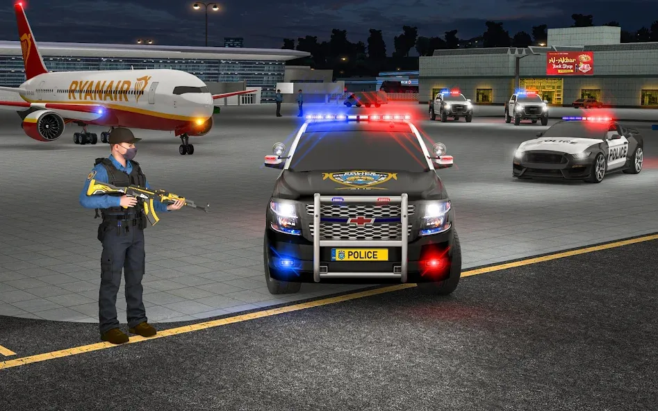 City Police Car Driving Games  [МОД Mega Pack] Screenshot 4