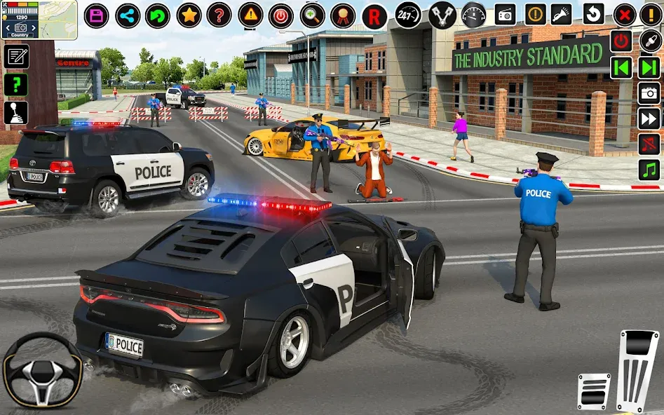 City Police Car Driving Games  [МОД Mega Pack] Screenshot 5